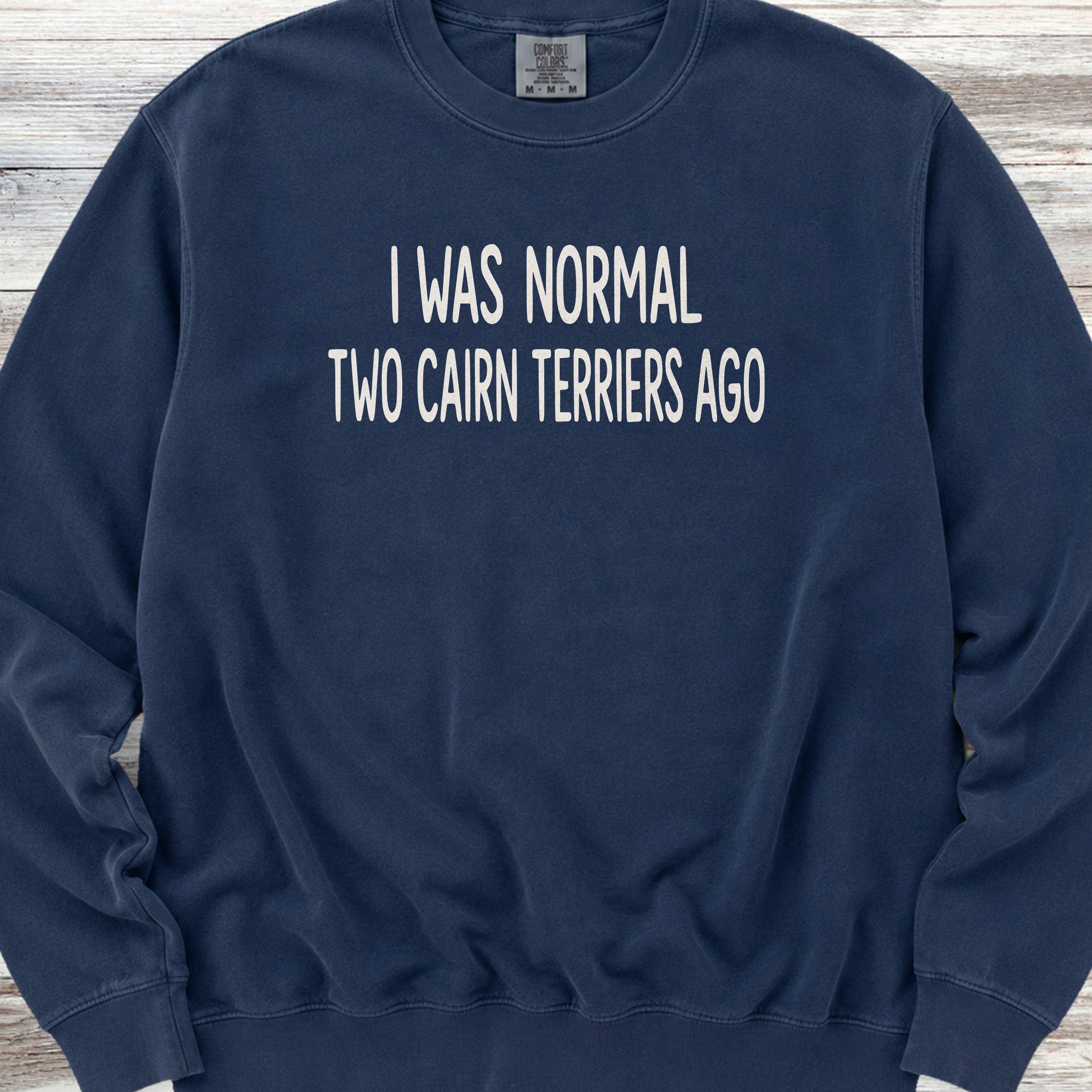 Cairn Terrier Normal Sweatshirt - True Navy