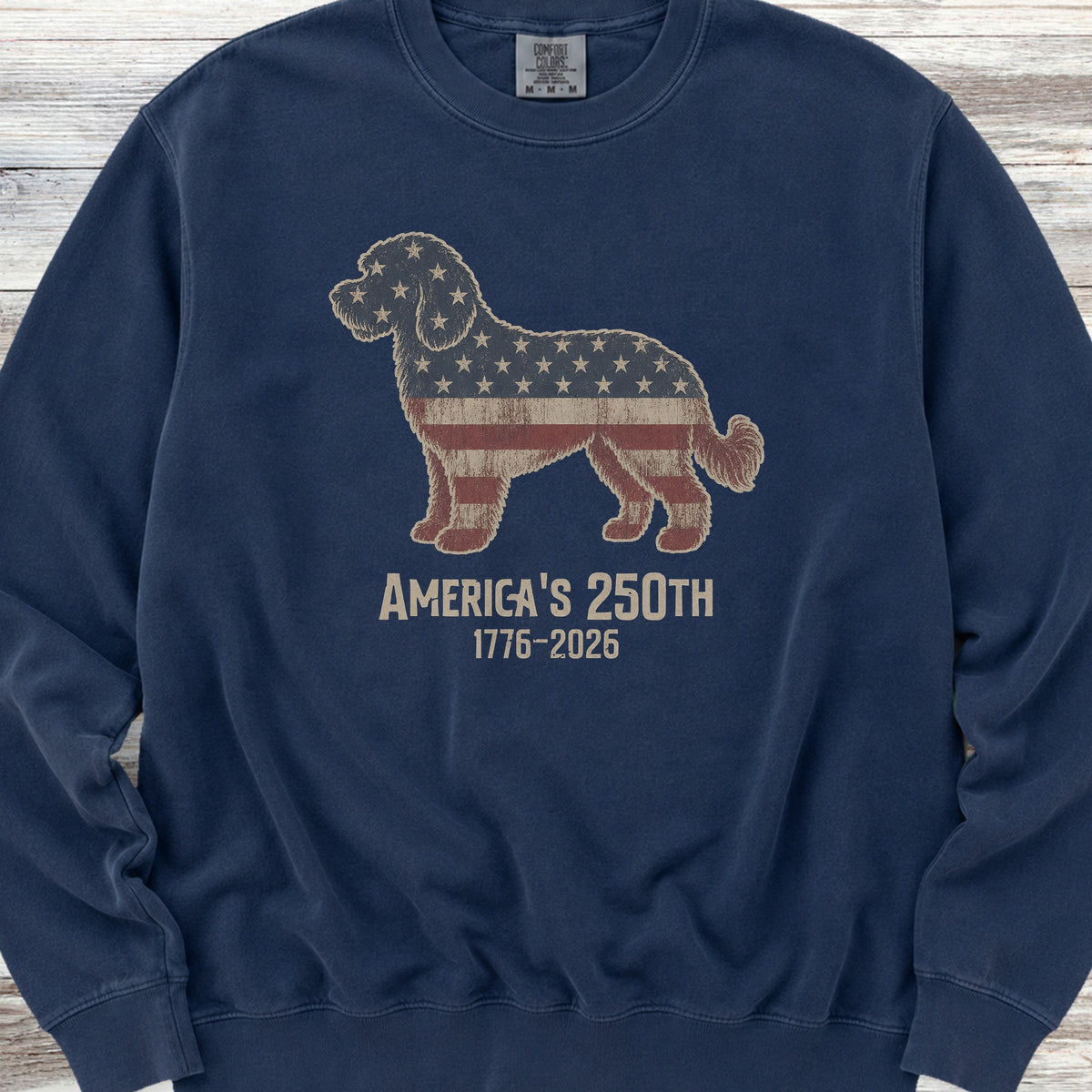 Labradoodle 250 Sweatshirt - True Navy