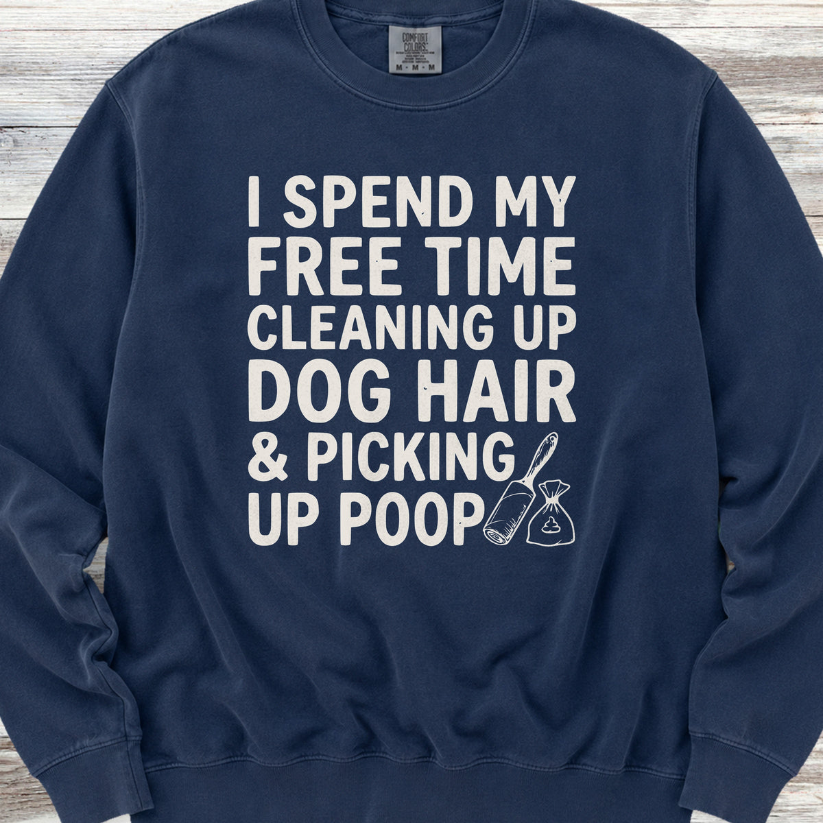 Free Time Sweatshirt - True Navy