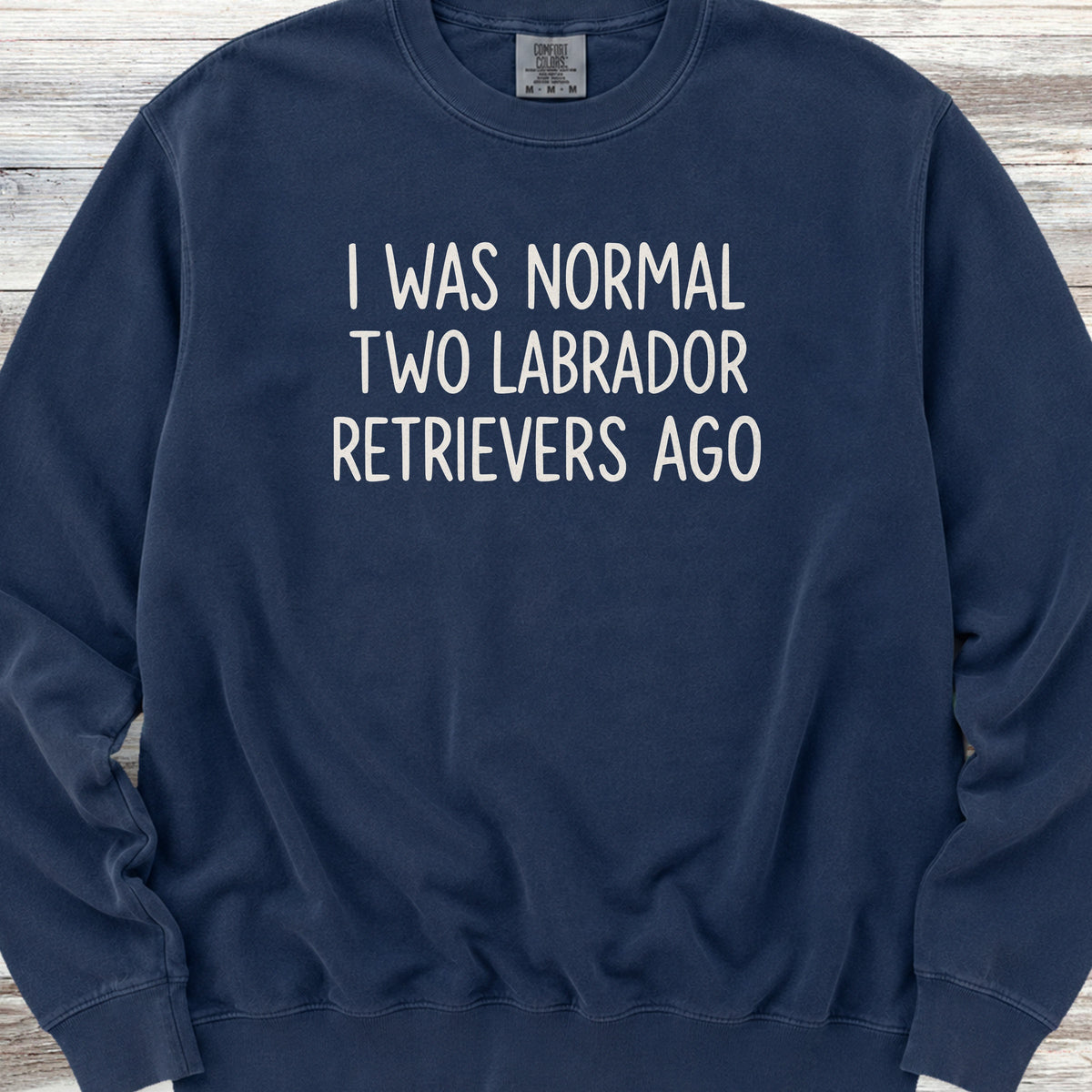 Labrador Retriever Normal Sweatshirt - True Navy