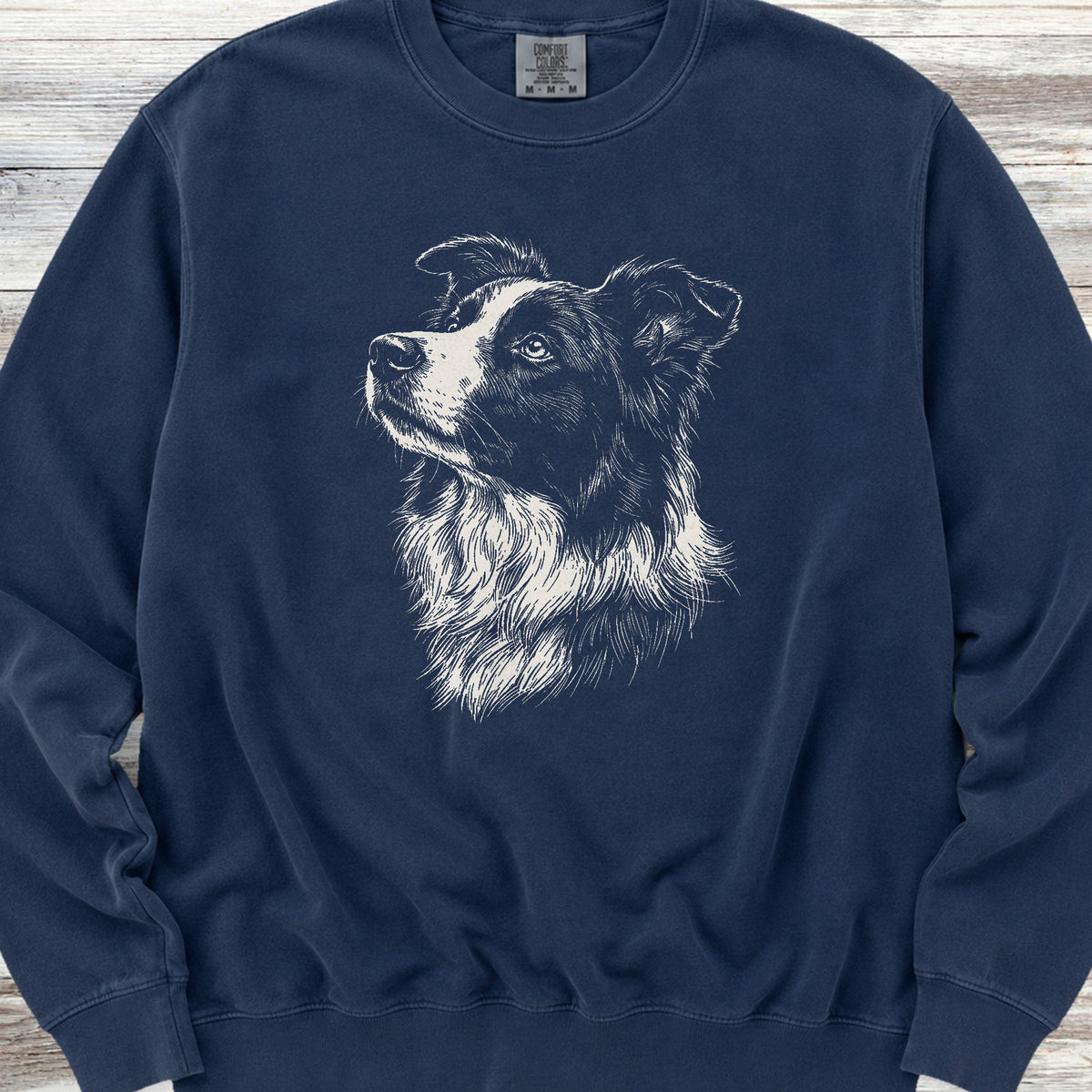 Border Collie Loyalty Sweatshirt - True Navy