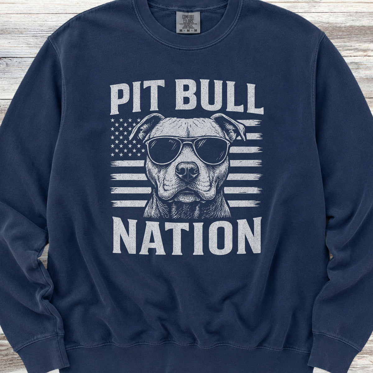 Pit Bull Nation Sweatshirt - True Navy