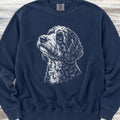 Bernedoodle Loyalty Sweatshirt - True Navy