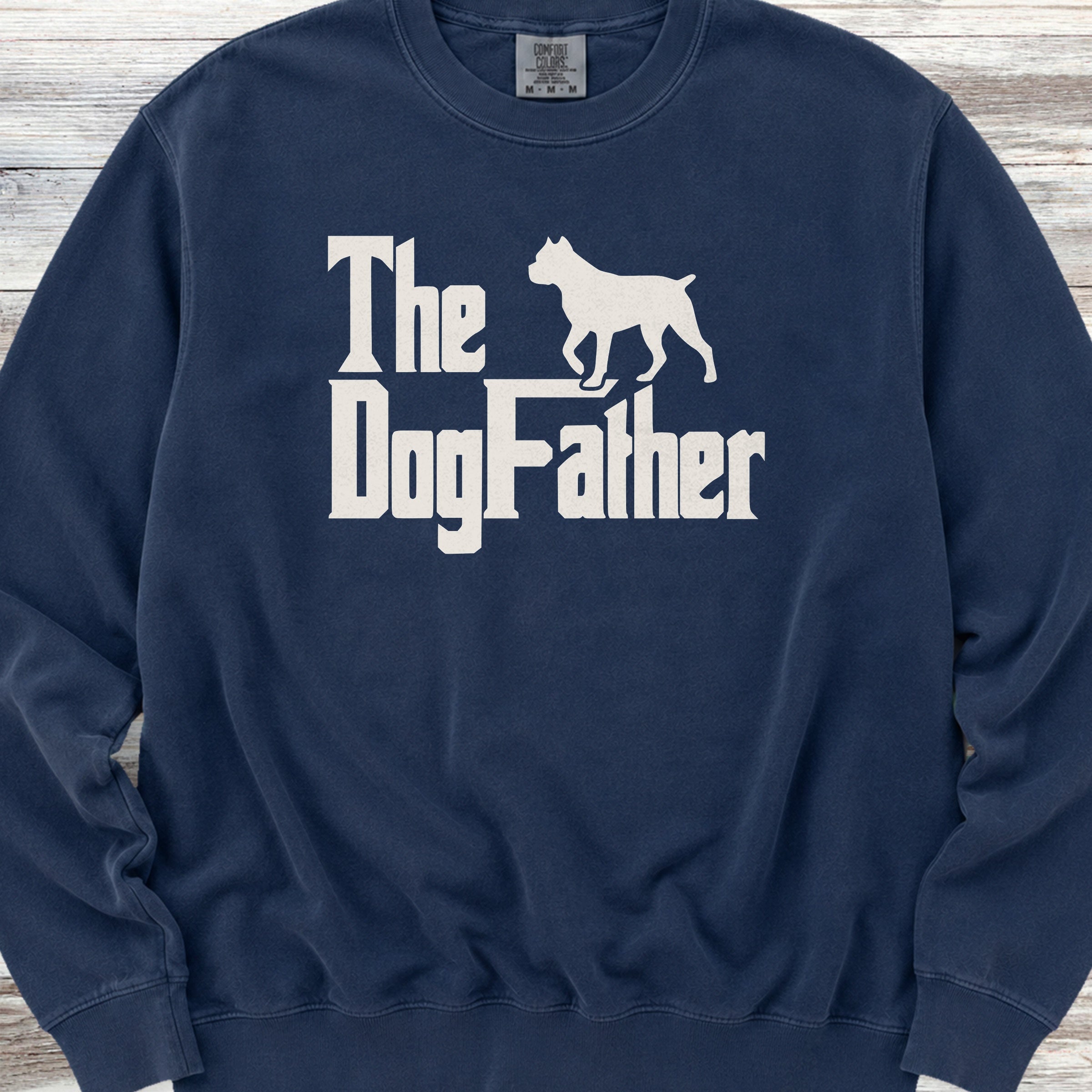 Cane Corso Dog Father Sweatshirt - True Navy