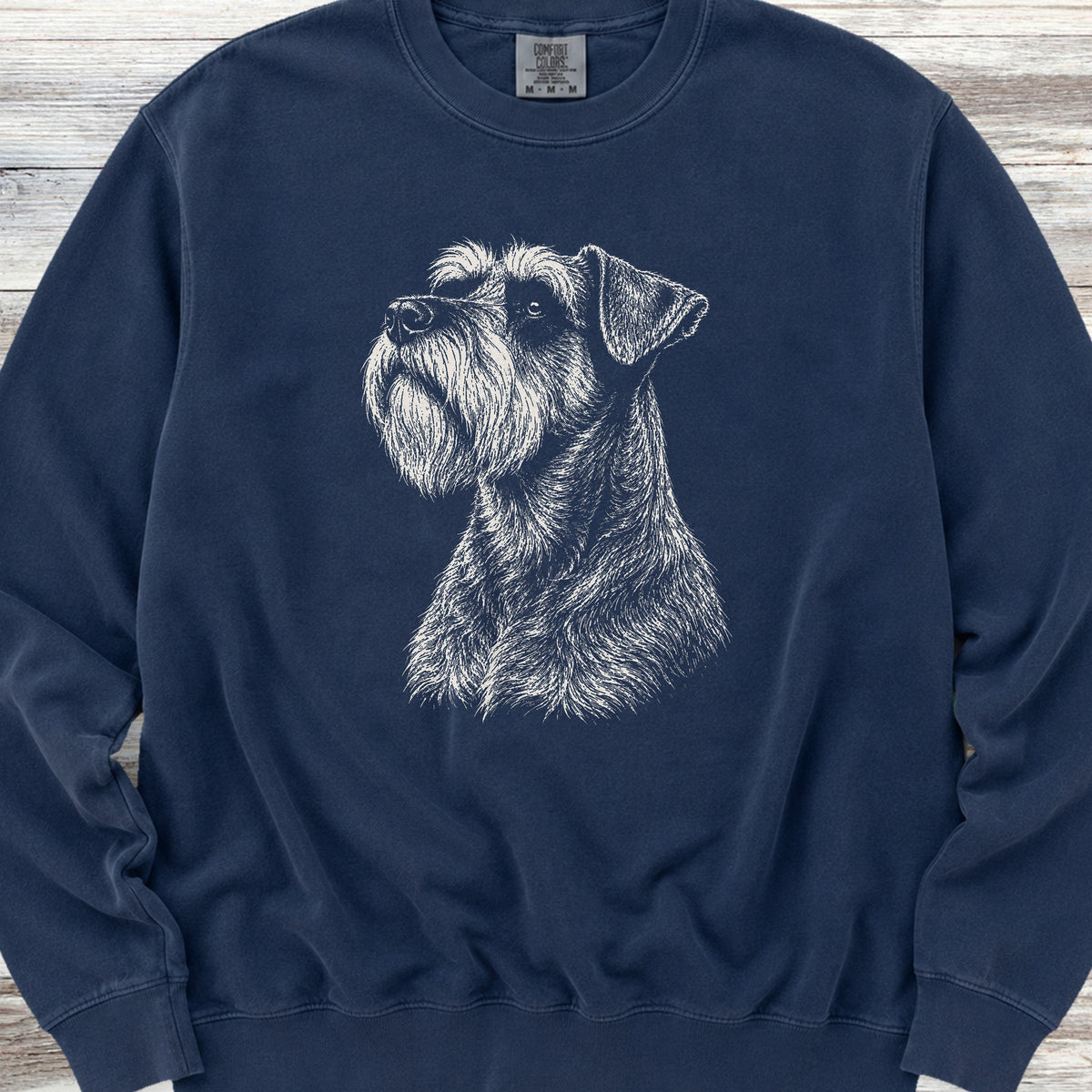 Schnauzer Loyalty Sweatshirt - True Navy