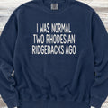 Rhodesian Ridgeback Normal Sweatshirt - True Navy