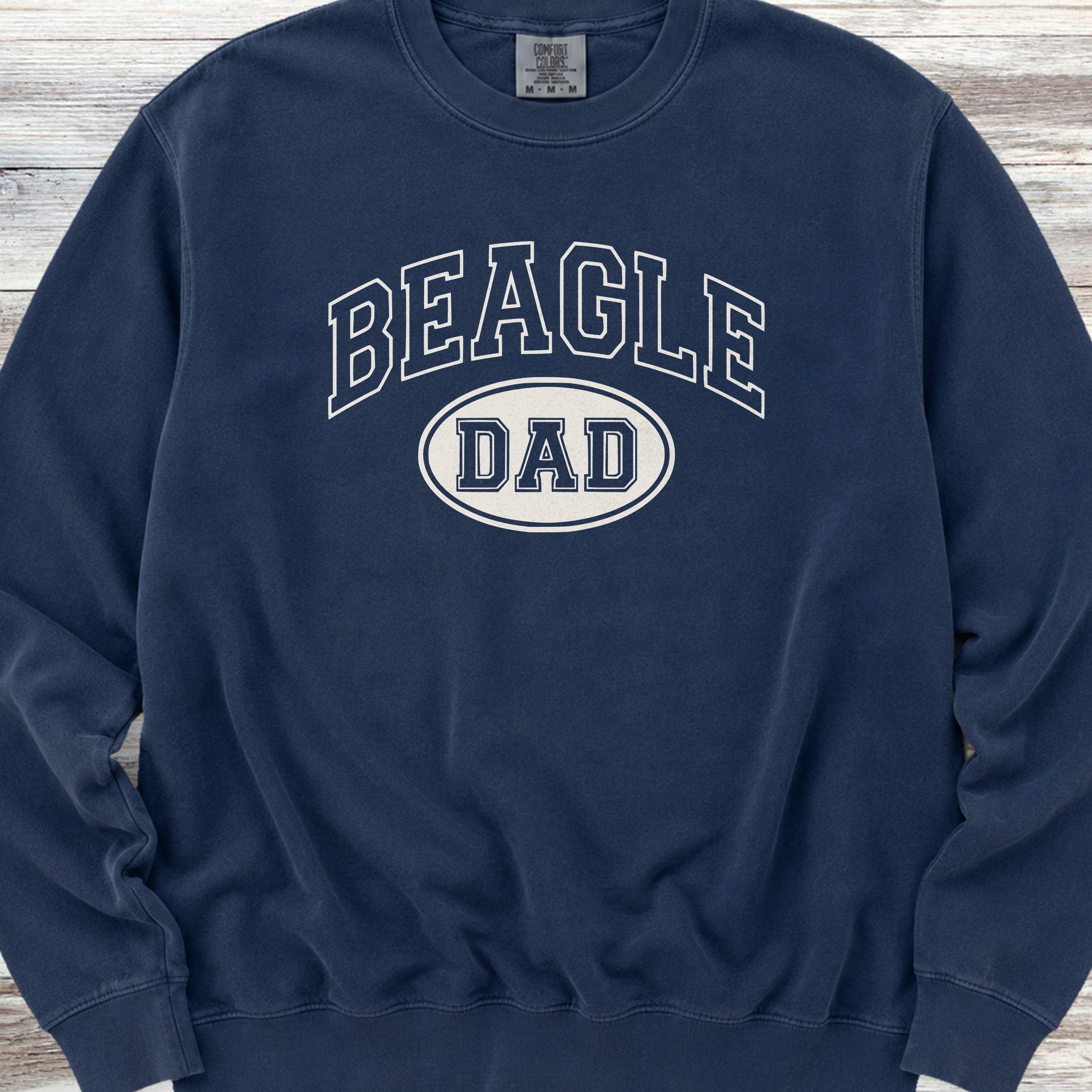 Beagle Dad Sweatshirt - True Navy