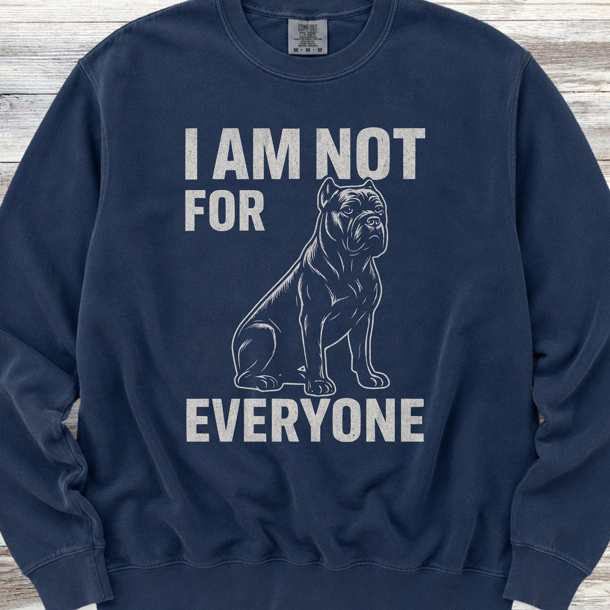 Cane Corso Not 4 Everyone Sweatshirt - True Navy