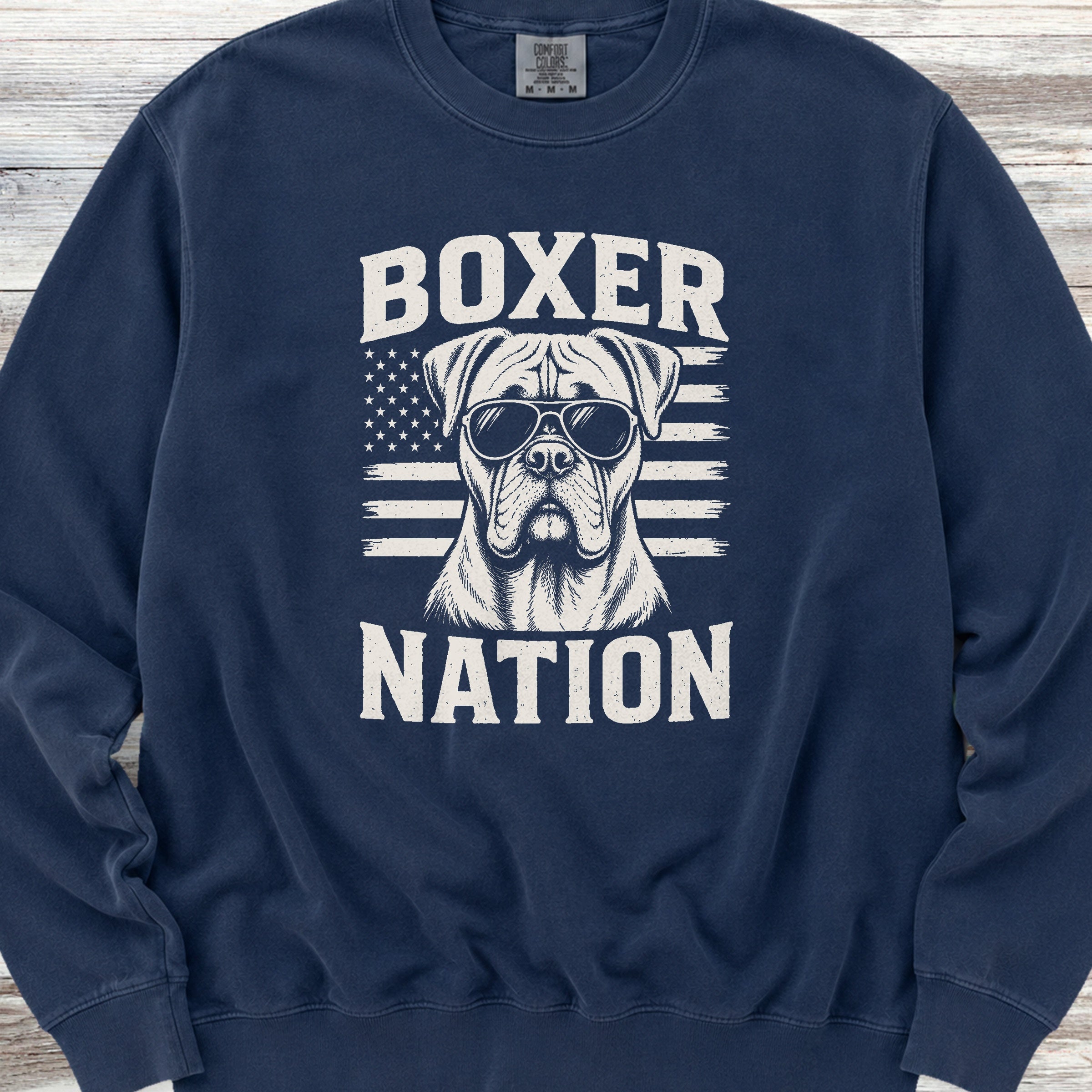 Boxer Nation Sweatshirt - True Navy