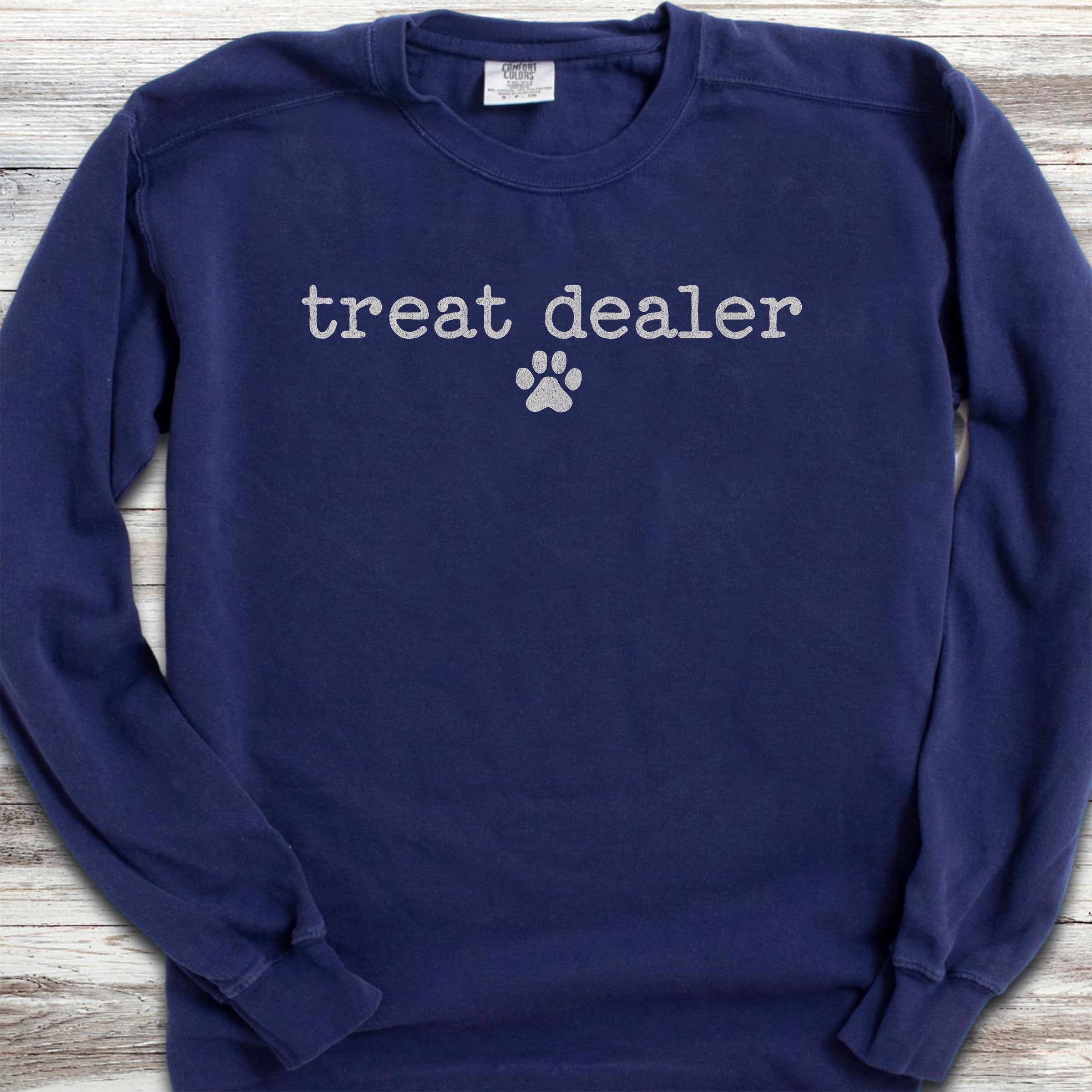 Vintage Treat Dealer Sweatshirt - True Navy