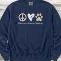 American Shepherd Peace Sweatshirt - True Navy