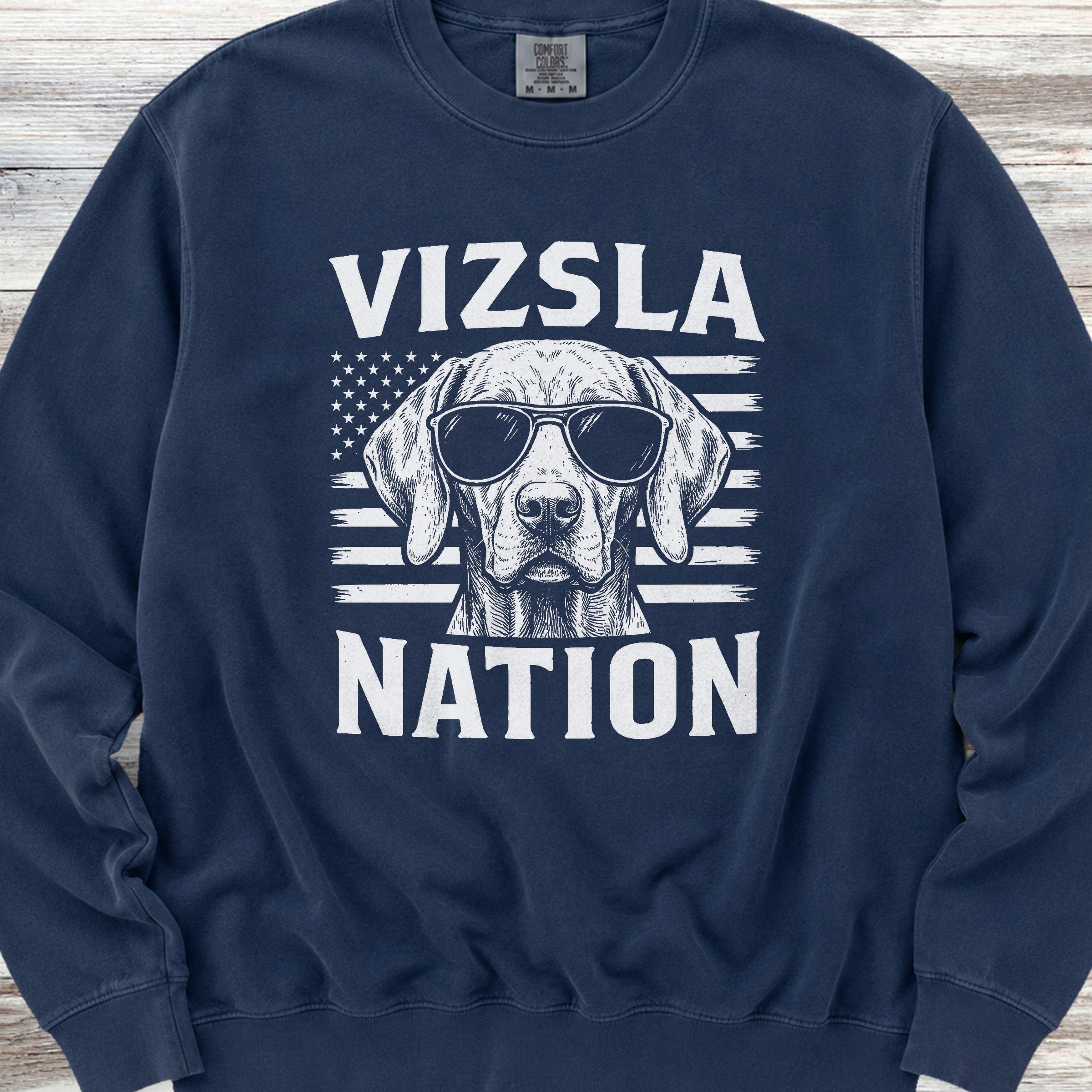 Vizsla Nation Sweatshirt - True Navy