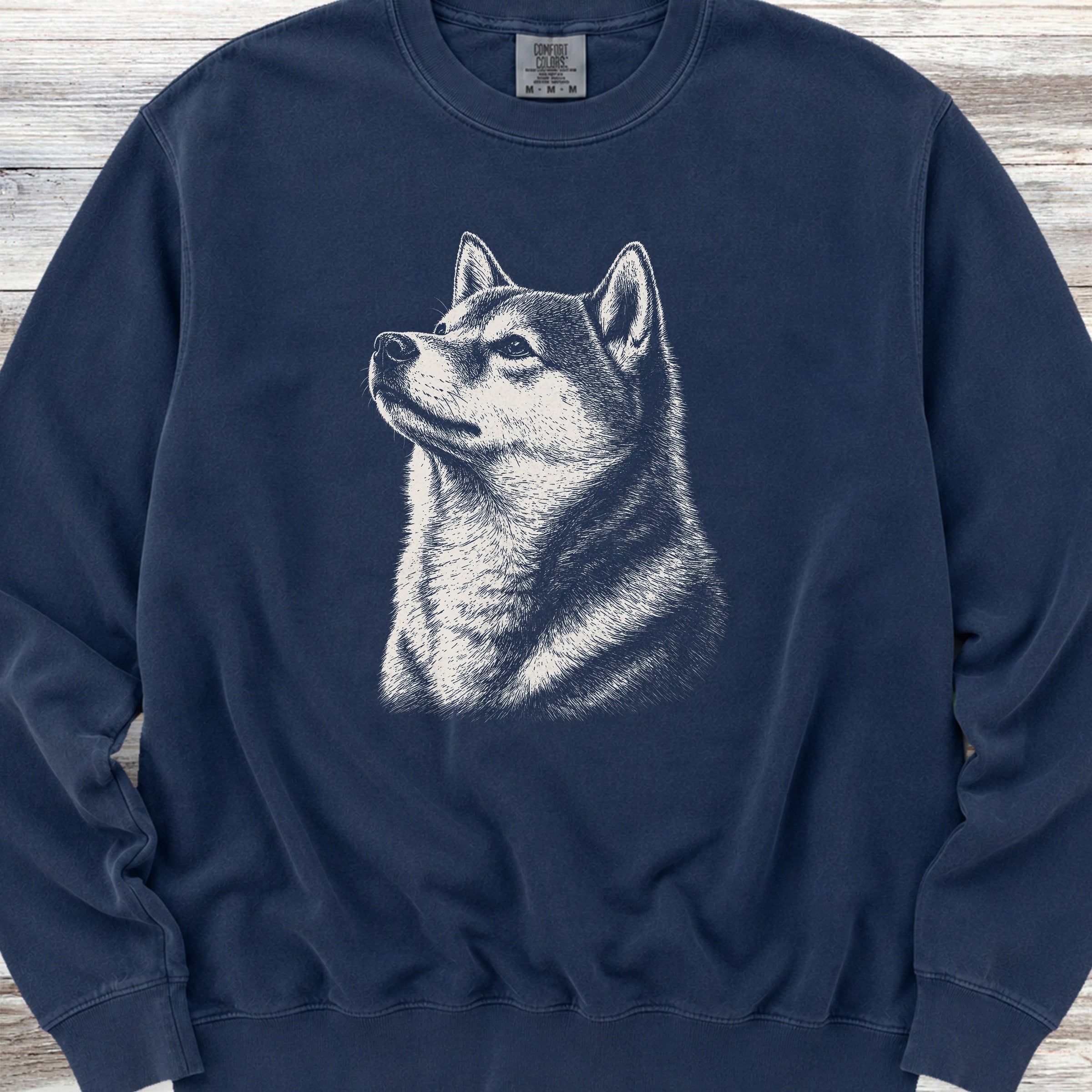 Shiba Inu Loyalty Sweatshirt - True Navy
