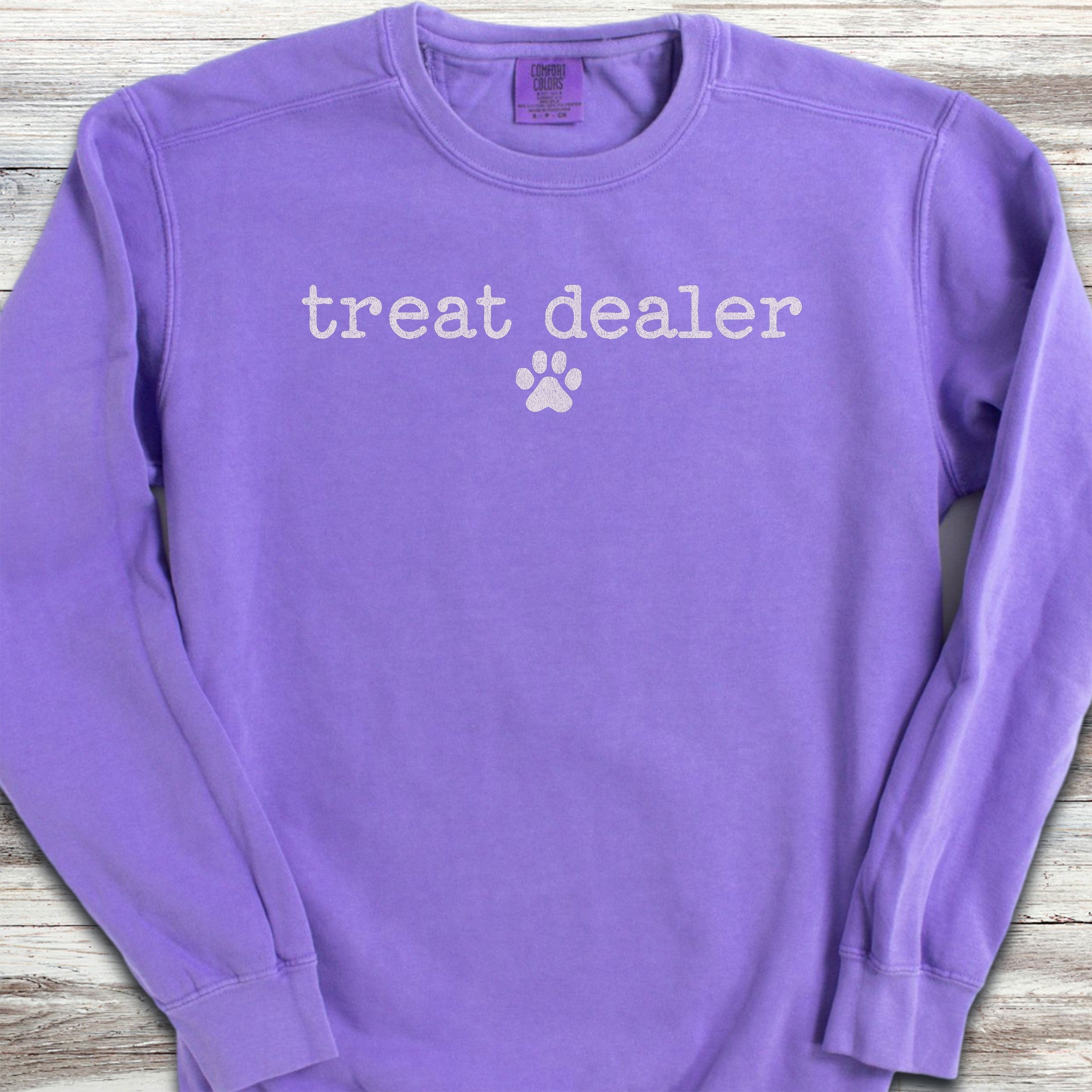 Vintage Treat Dealer Sweatshirt - Violet