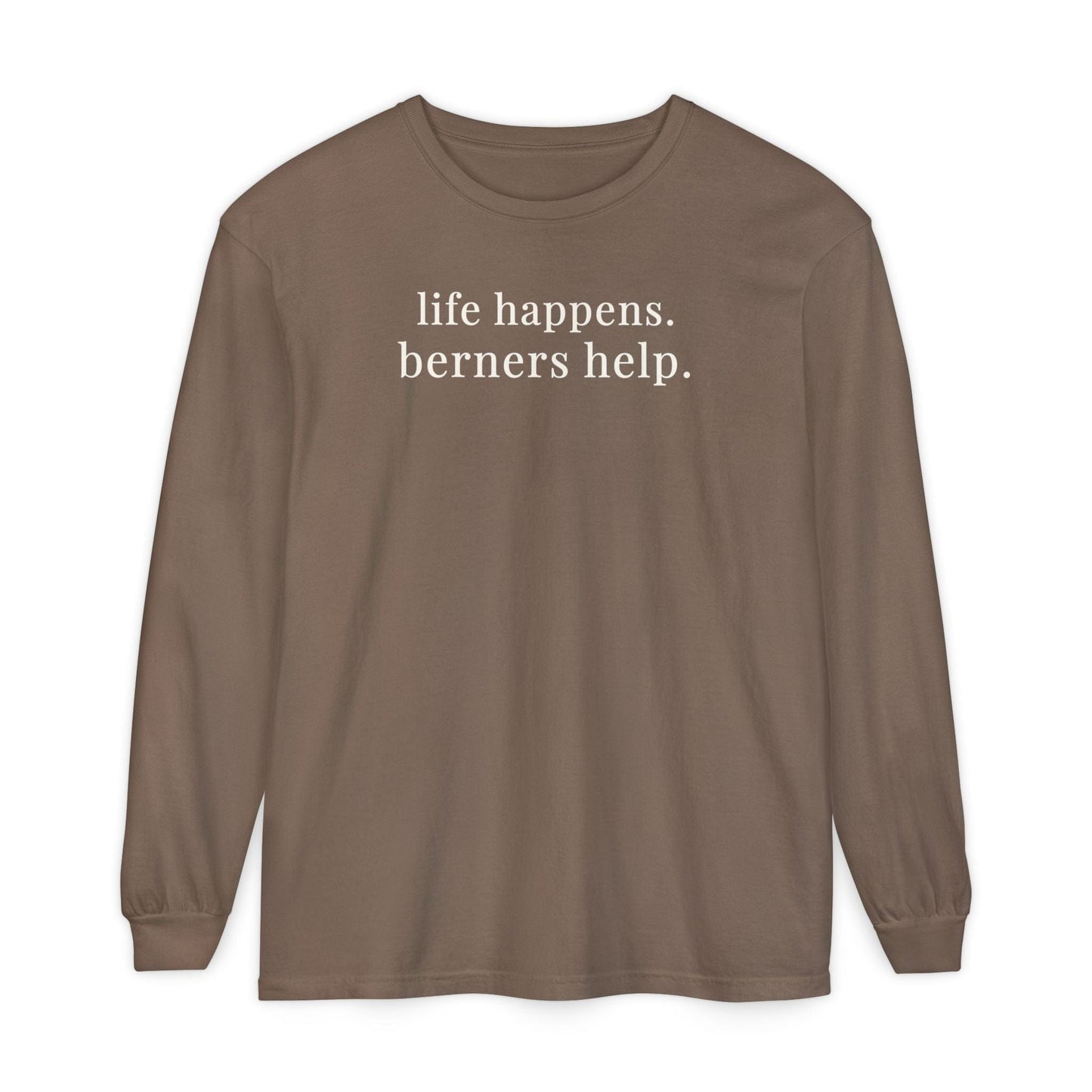 Bernese Mountain Dogs Help Long Sleeve Tee