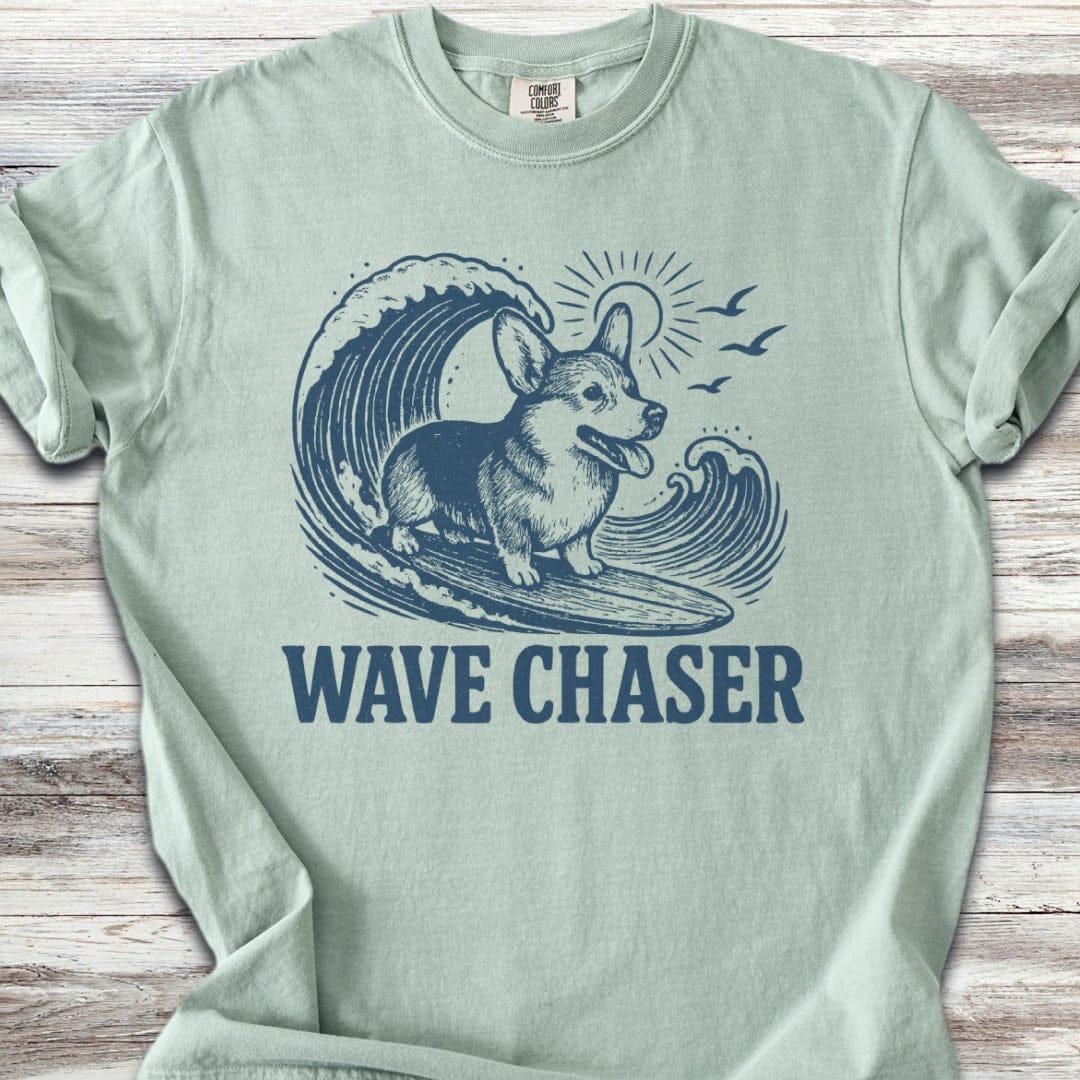 Corgi Surfer T-Shirt