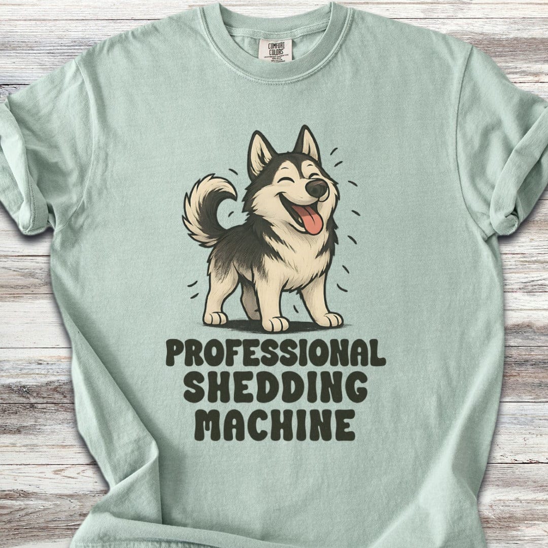 Husky Shedding Machine T-Shirt