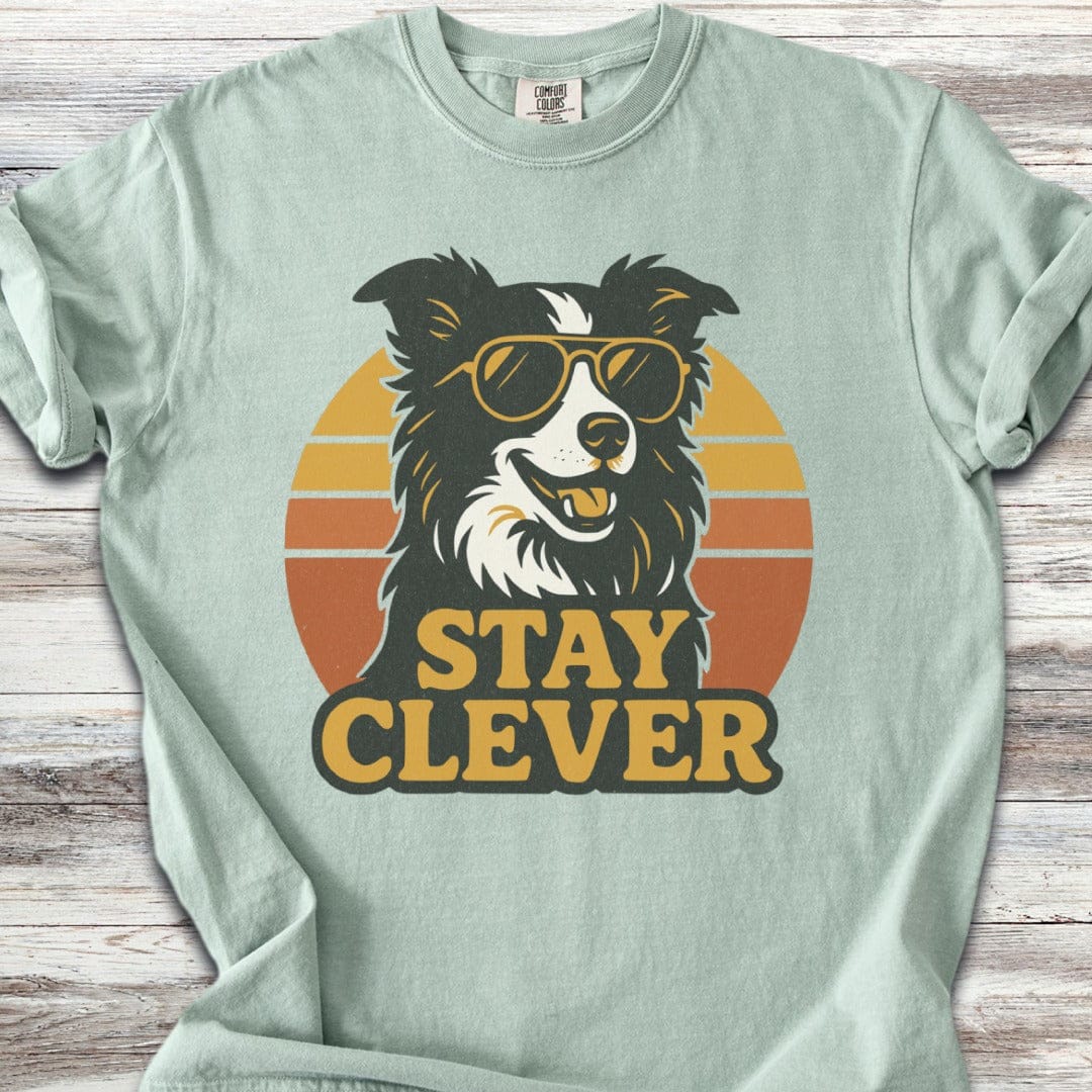 Border Collie Stay Clever T-Shirt