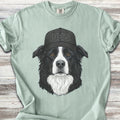 Border Collie Boss Hat T-Shirt