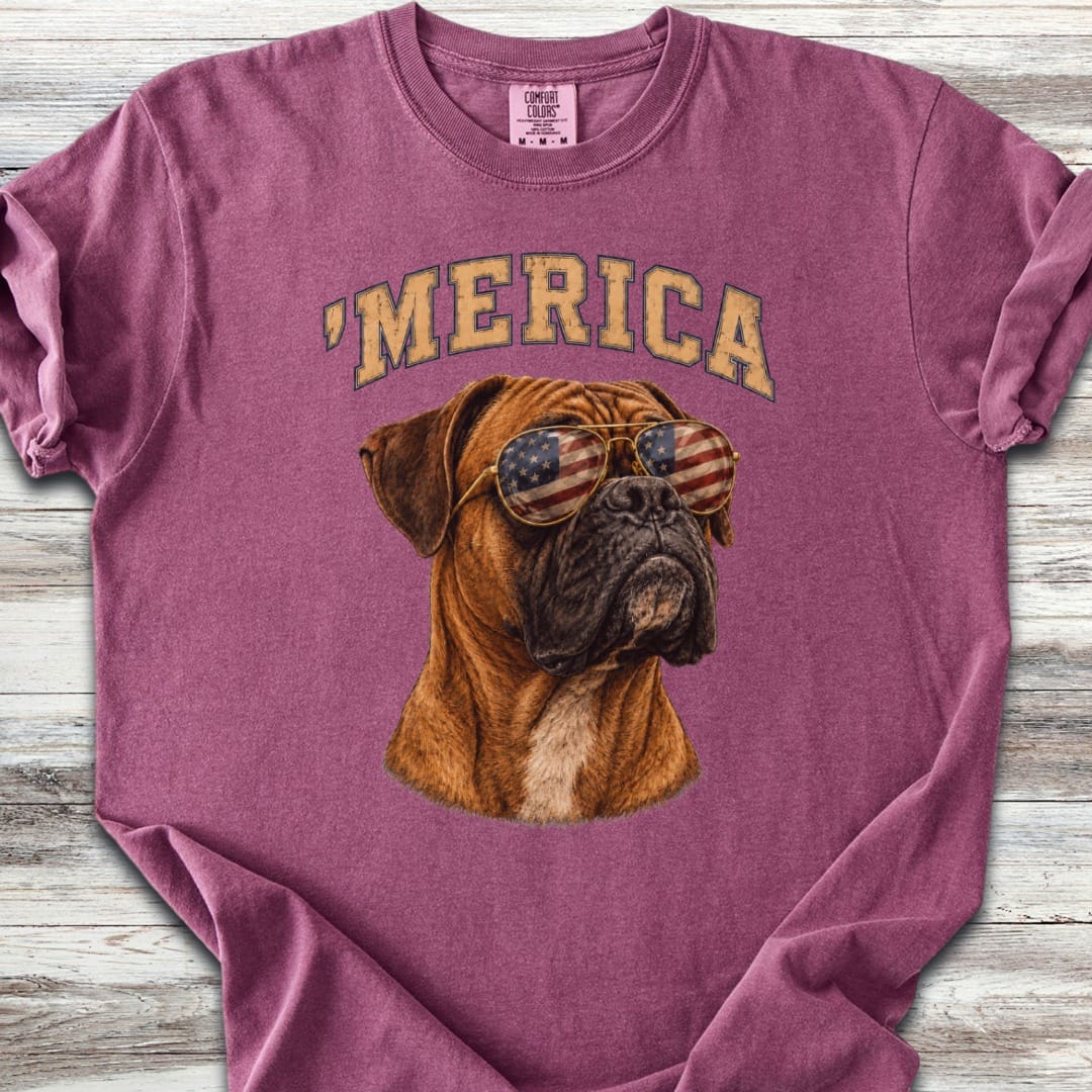 Boxer 'Merica T-Shirt