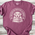 Golden Retriever Books T-Shirt