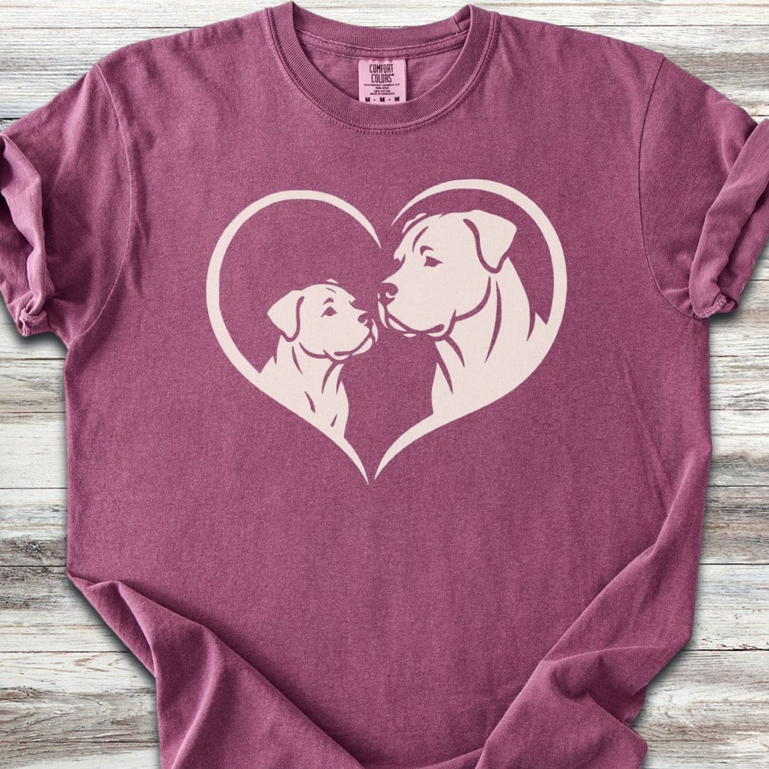 Cane Corso Heart Bond Natural T-Shirt