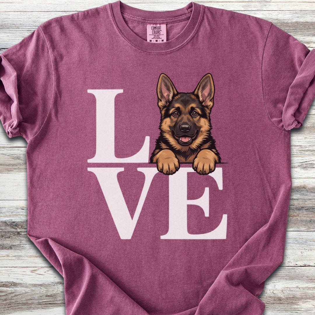 German Shepherd Puppy Love T-Shirt
