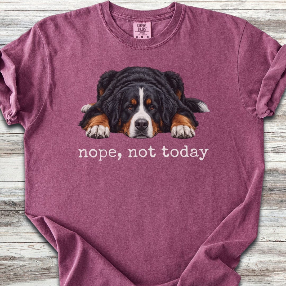 Bernese Mountain Dog Nope T-Shirt