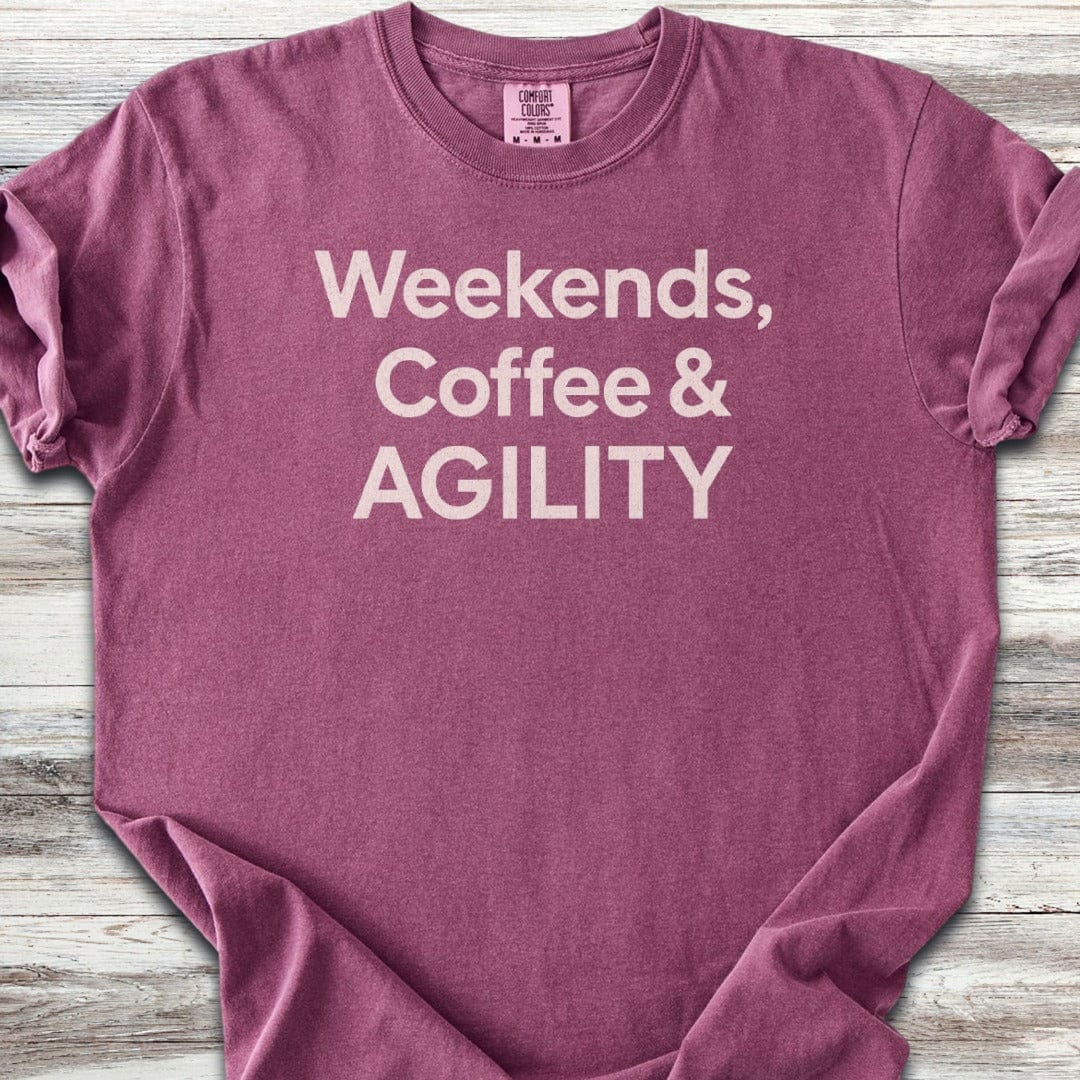 Weekends Coffee Agility T-Shirt