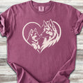 German Shepherd Heart Bond T-Shirt