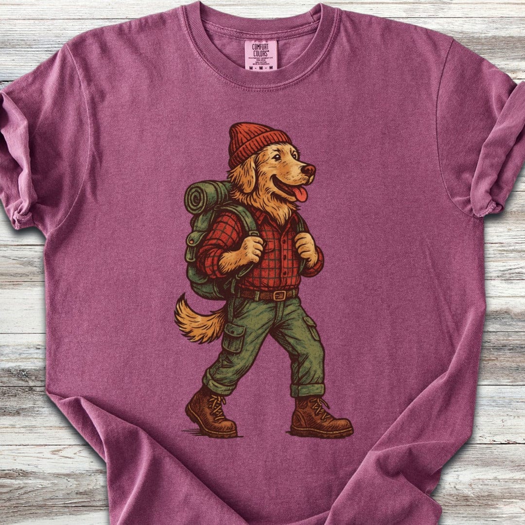 Golden Retriever Hiking T-Shirt