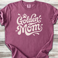 Golden Retriever Groovy Mom T-Shirt