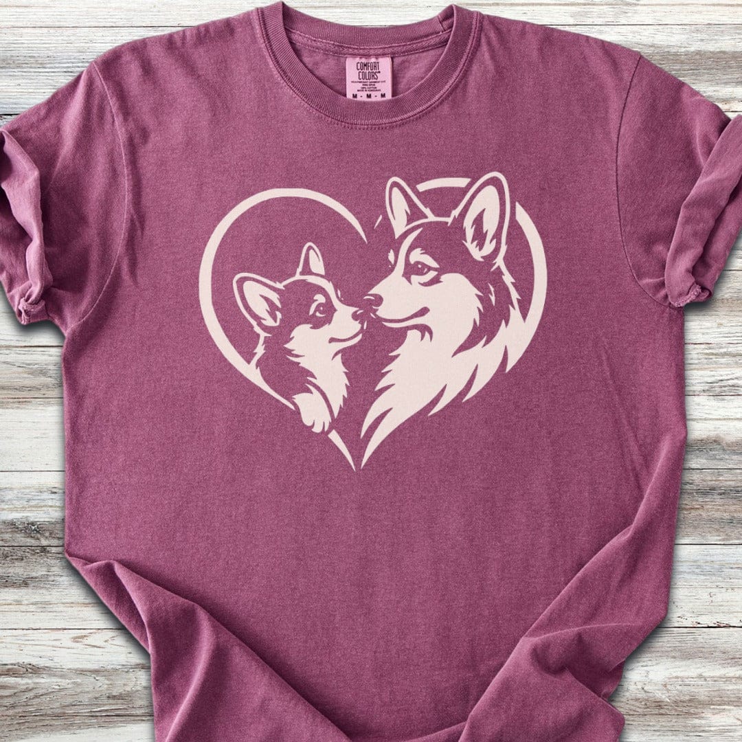 Corgi Heart Bond T-Shirt