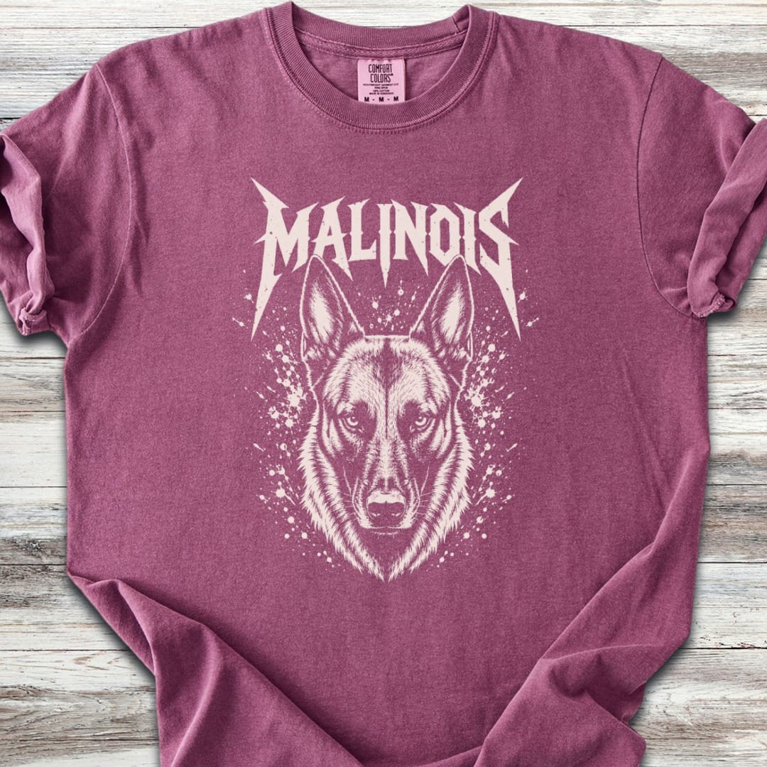 Belgian Malinois Metal T-Shirt