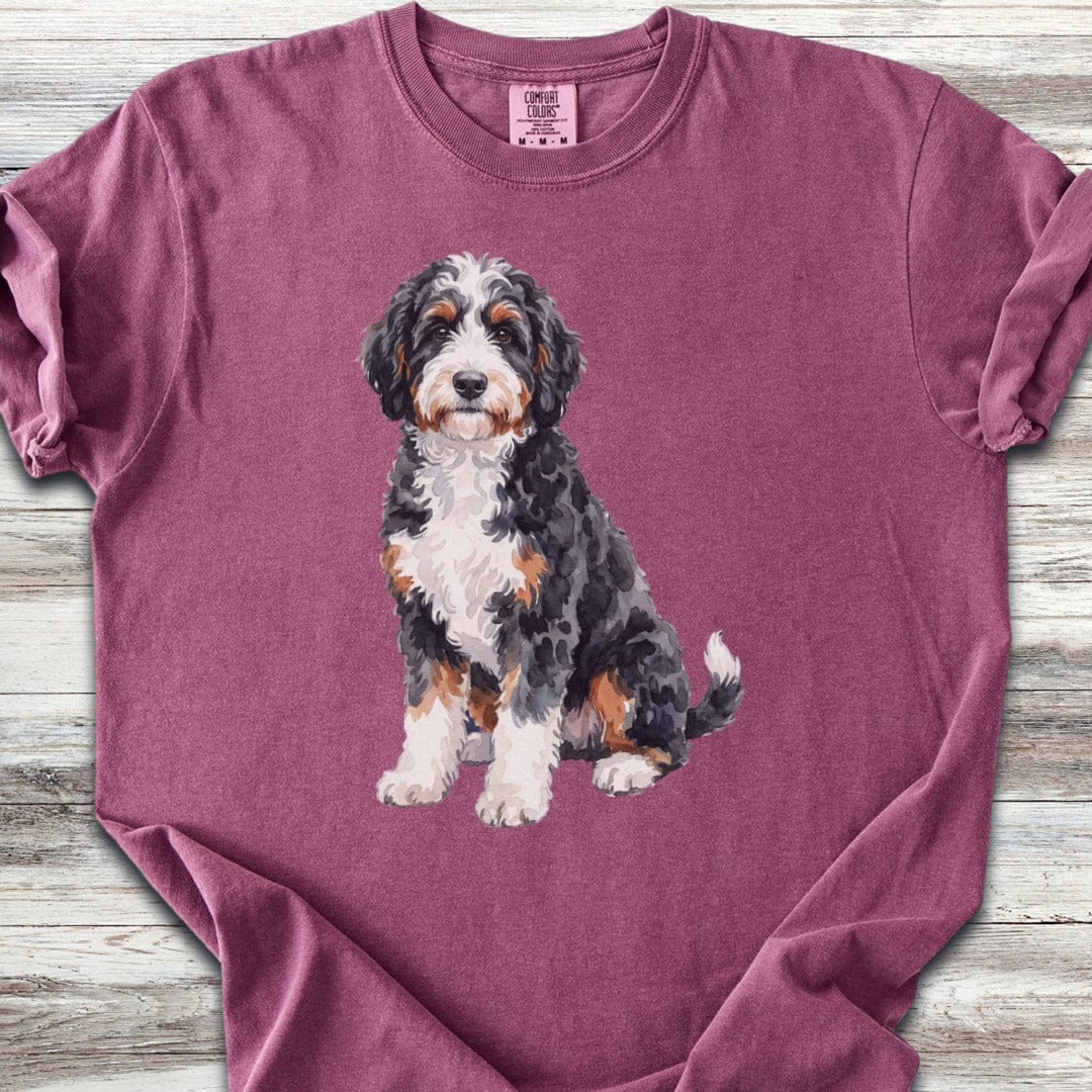 Bernedoodle Watercolor T-Shirt