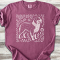 Australian Shepherd Linocut T-Shirt