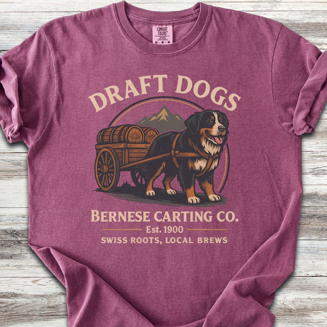 Bernese Mountain Dogs Draft Dogs T-Shirt