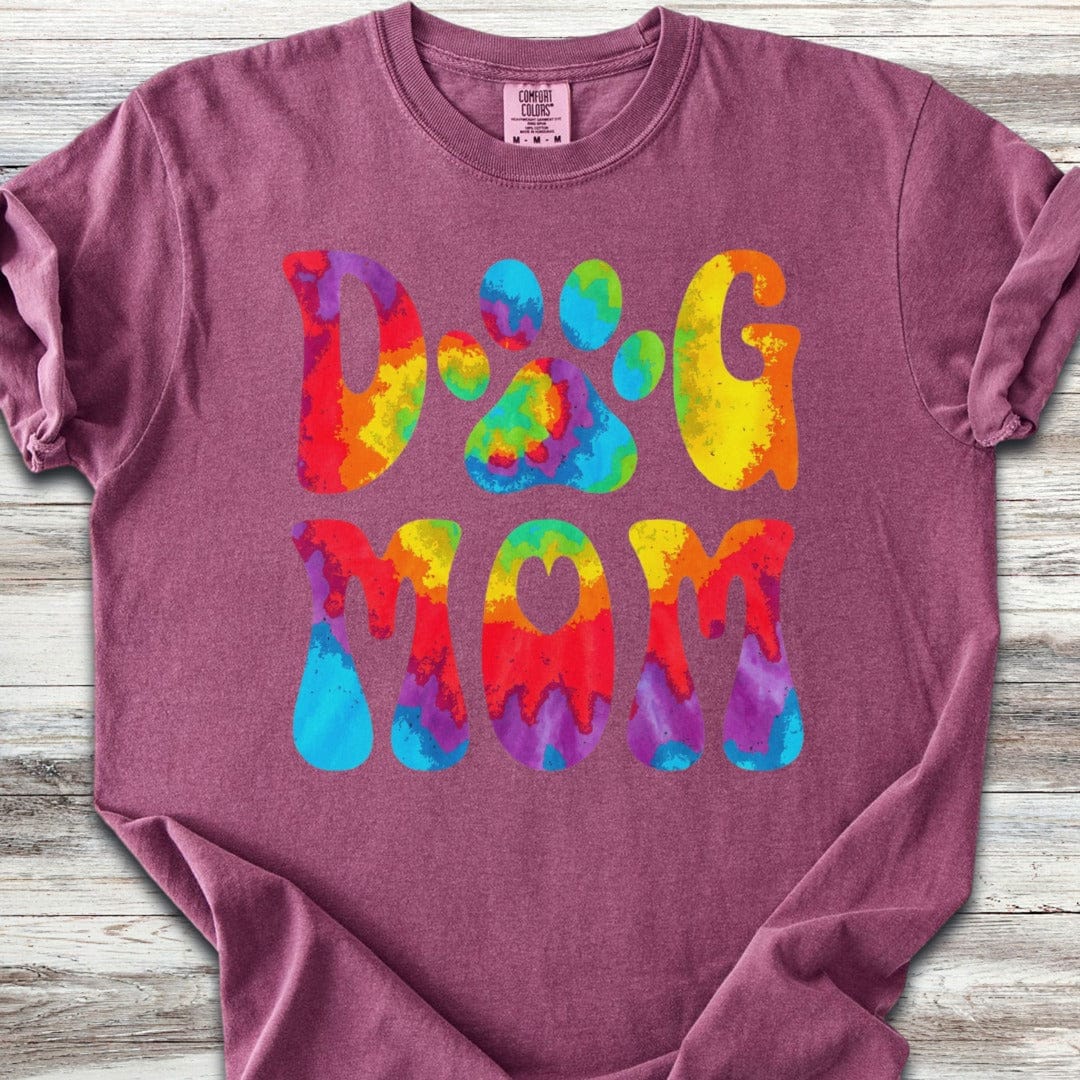 Dog Mom Rainbow T-Shirt