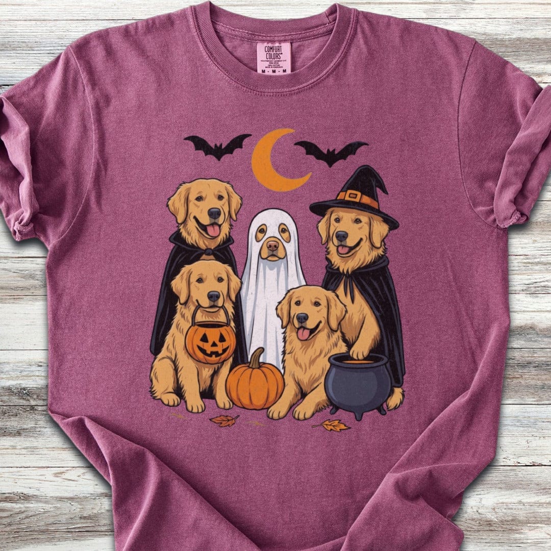 Golden Retriever Halloween T-Shirt
