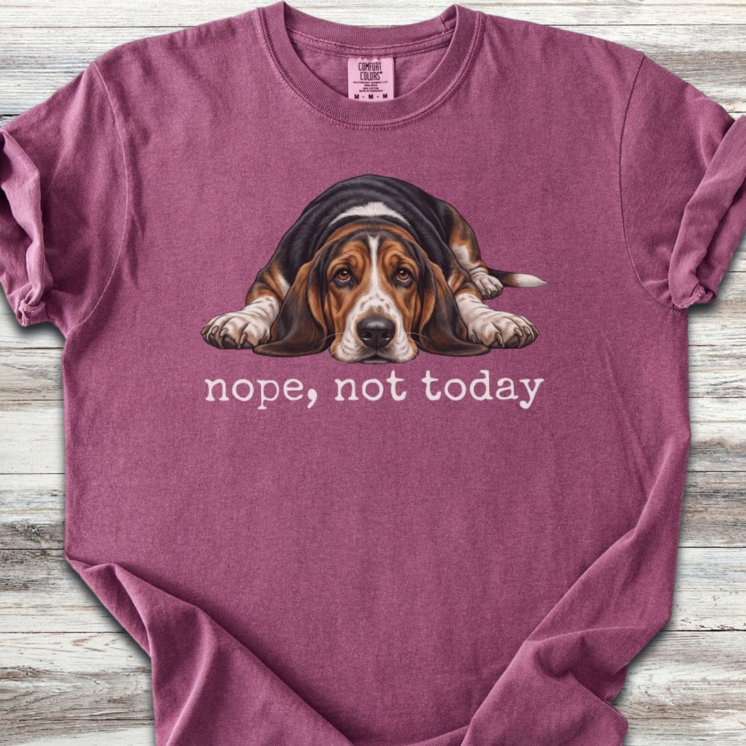Basset Hound Nope T-Shirt