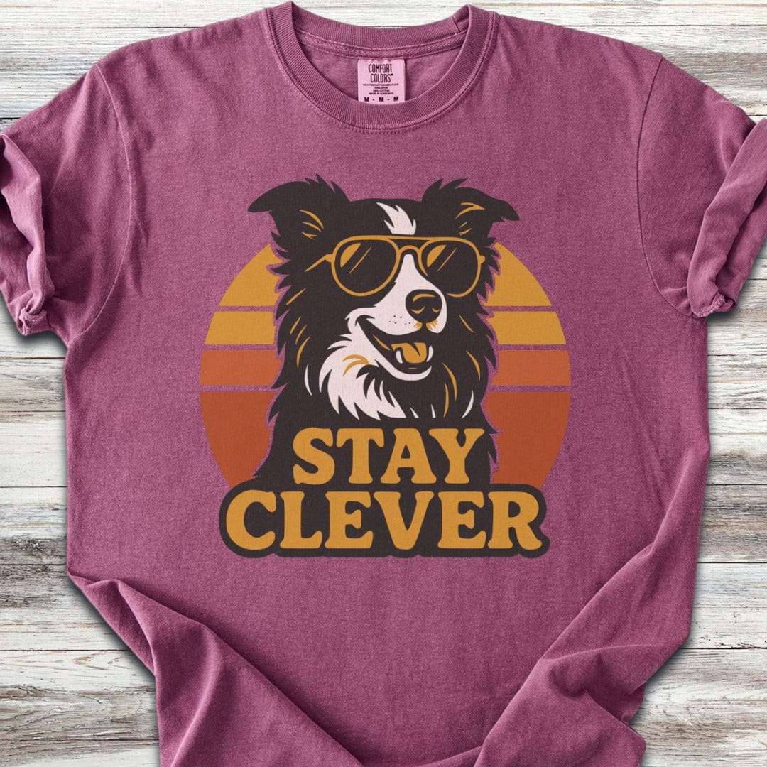 Border Collie Stay Clever T-Shirt