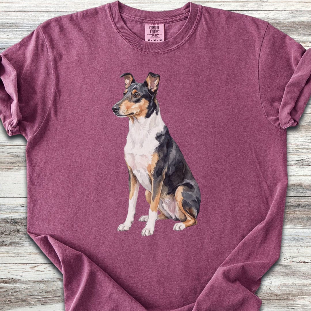 Smooth Collie Watercolor T-Shirt