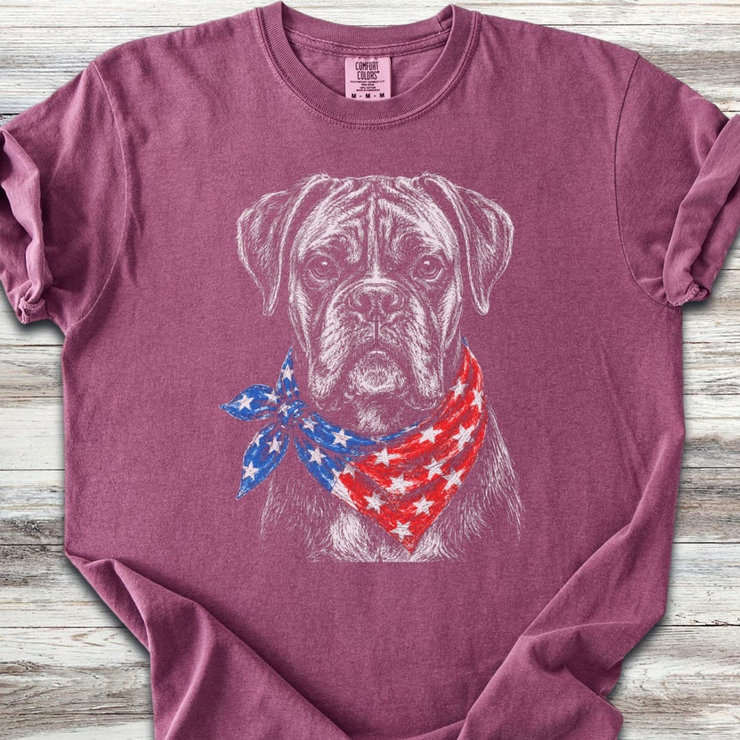 Boxer Patriot T-Shirt