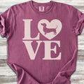 Dachshund Heart T-Shirt