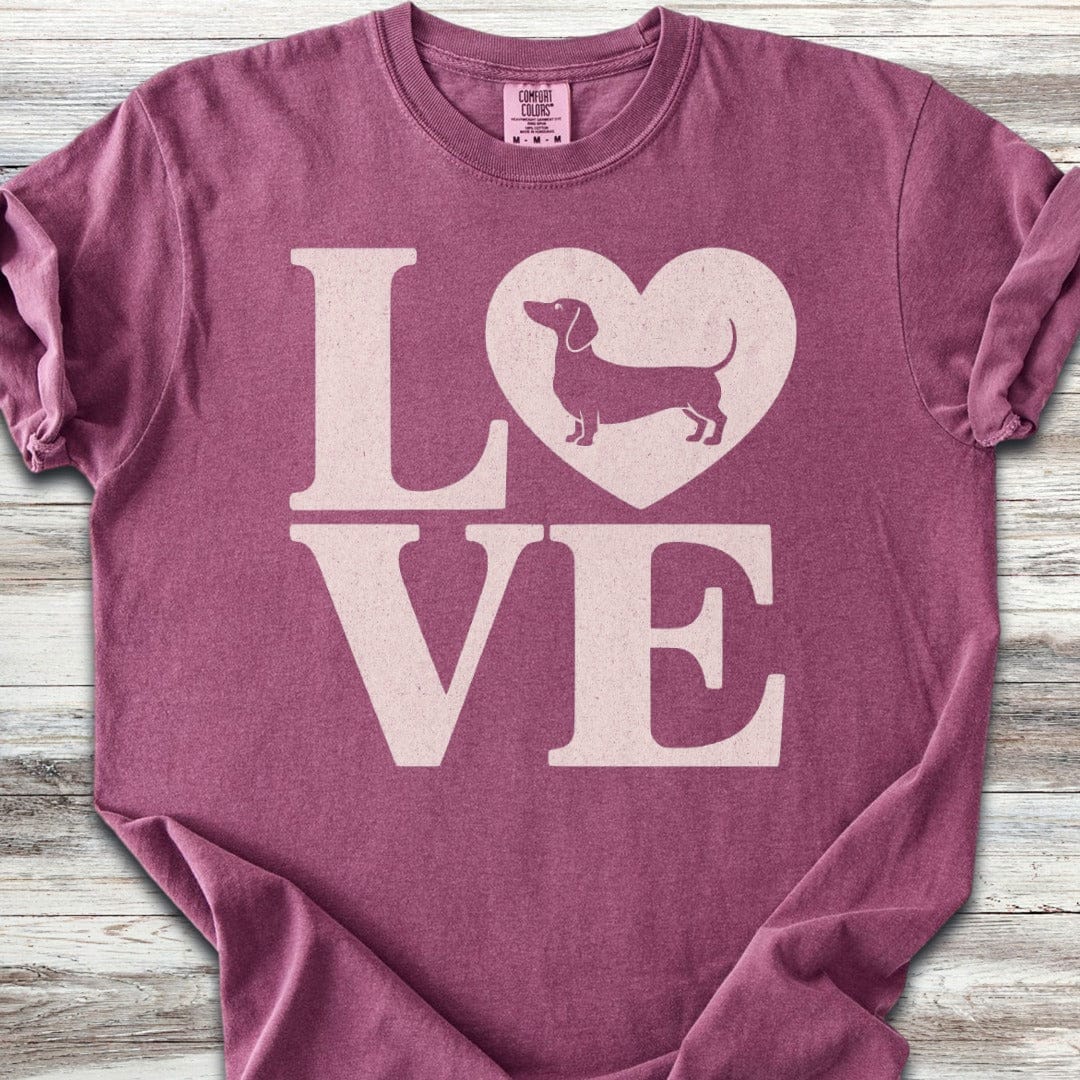 Dachshund Heart T-Shirt