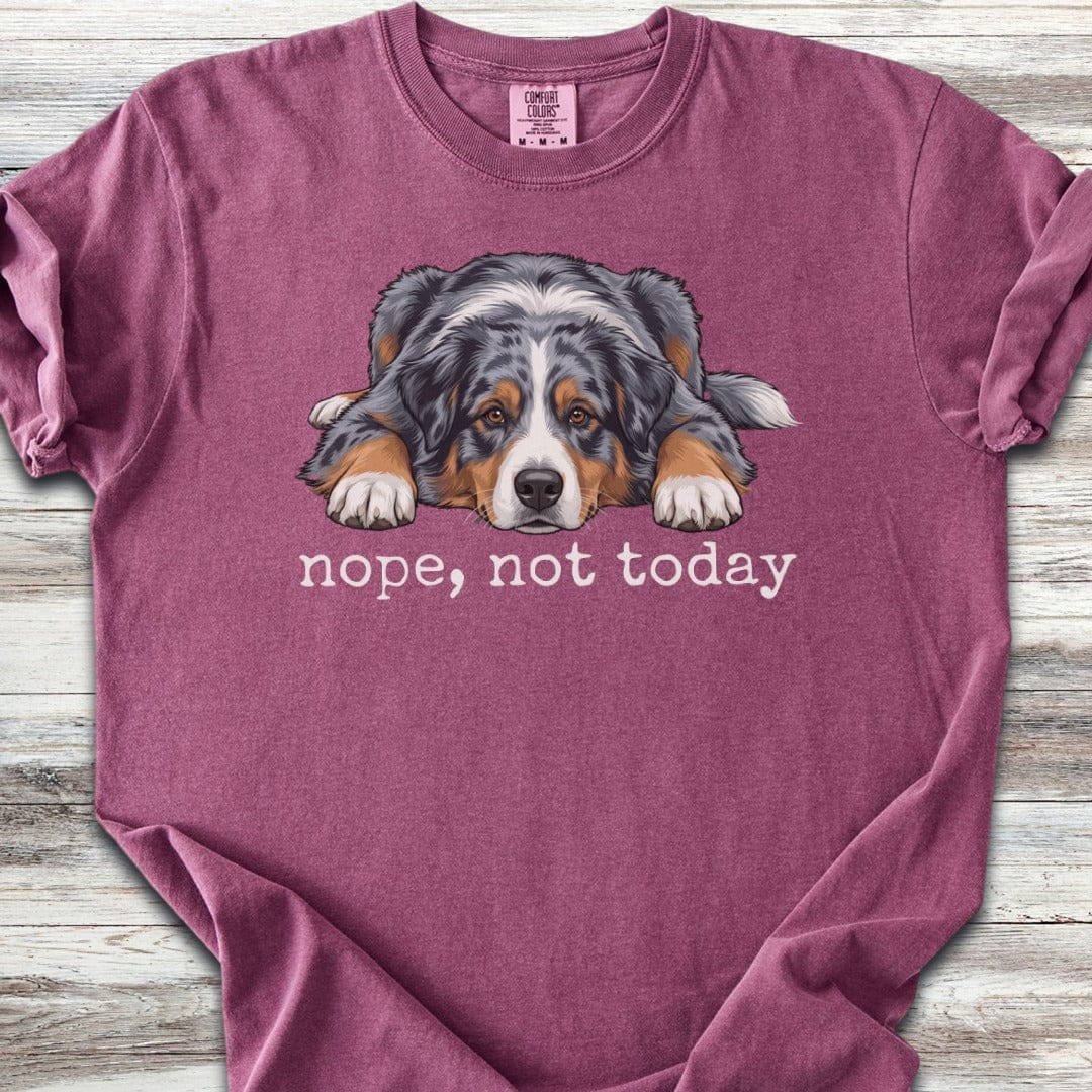 Australian Shepherd Nope T-Shirt