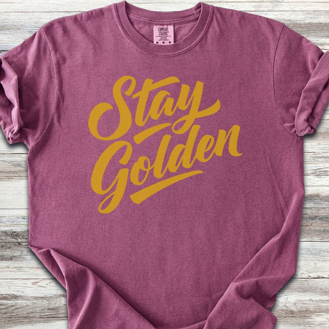 Golden Retriever Stay Golden T-Shirt