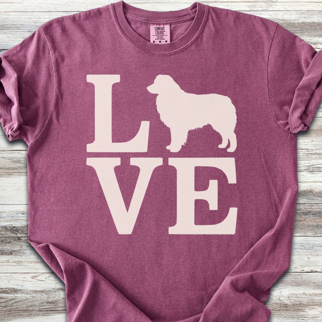 Australian Shepherd Dog Love T-Shirt
