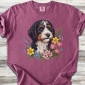 Bernedoodle Spring Portrait T-Shirt