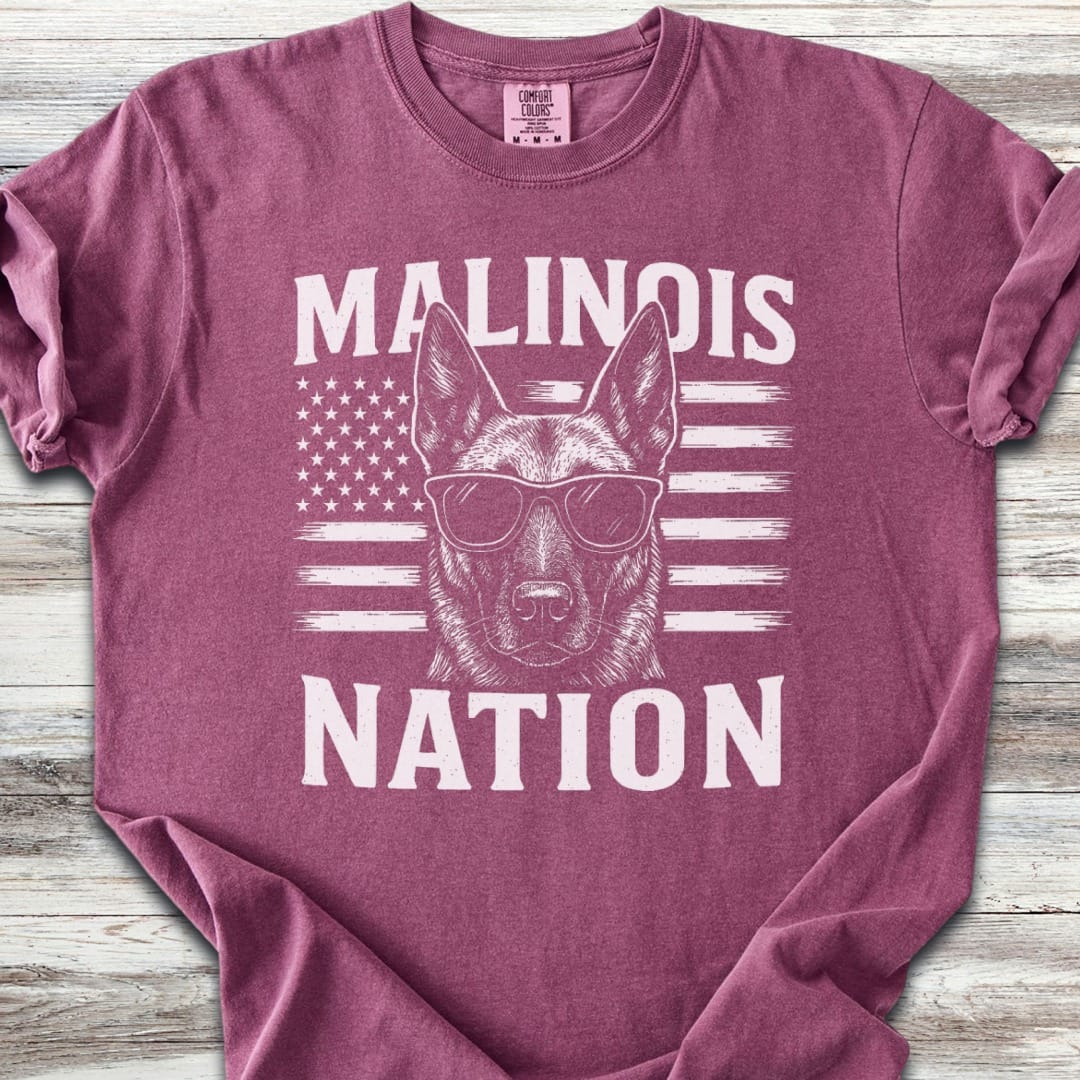 Belgian Malinois Nation T-Shirt